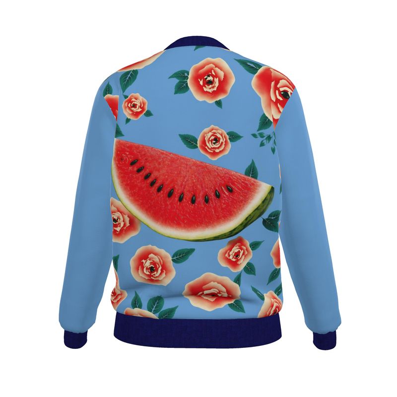 Women's Reversible Silk Bomber Jacket