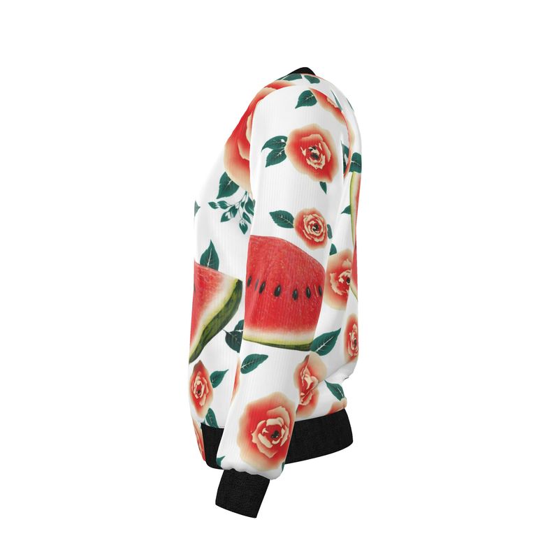 Women's Reversible Silk Bomber Jacket