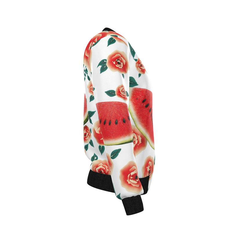 Women's Reversible Silk Bomber Jacket