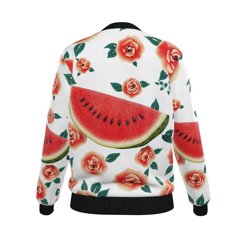 Women's Reversible Silk Bomber Jacket