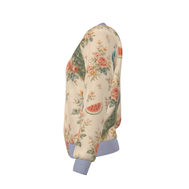 Women's Reversible Silk Bomber Jacket