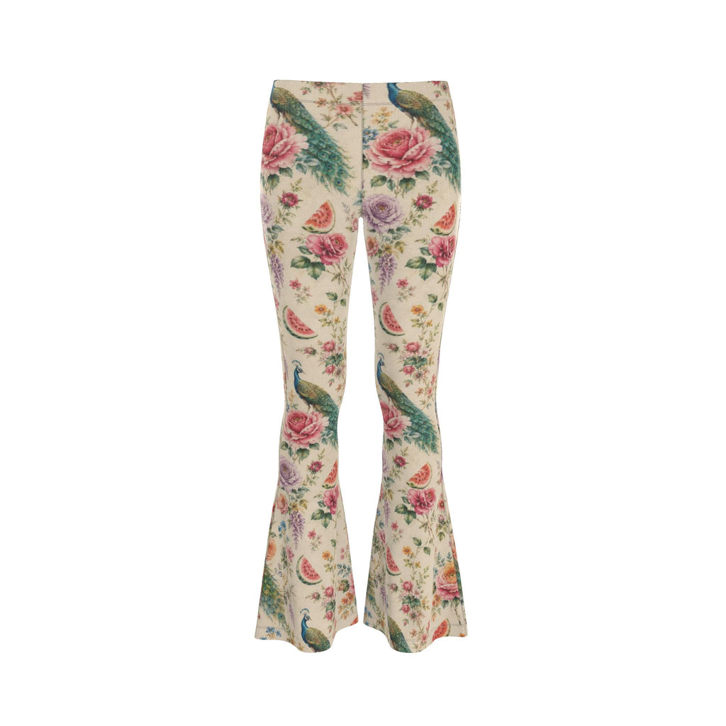High Waisted Flared Leggings