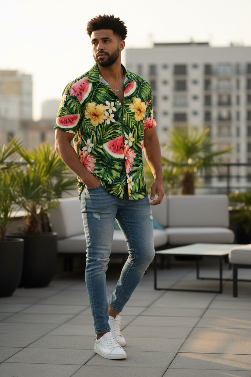 Watermelon Short Sleeve Shirt