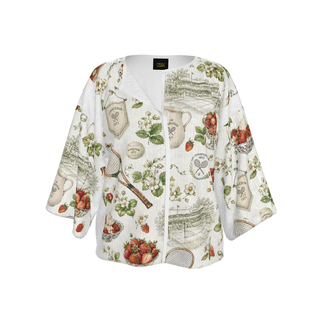 Wimbledon Strawberry Kimono