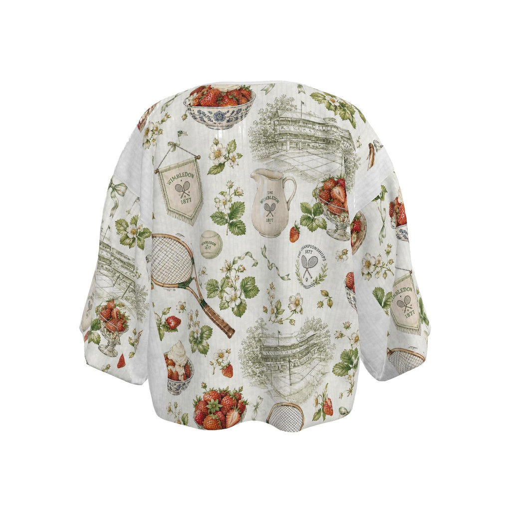 Wimbledon Strawberry Kimono