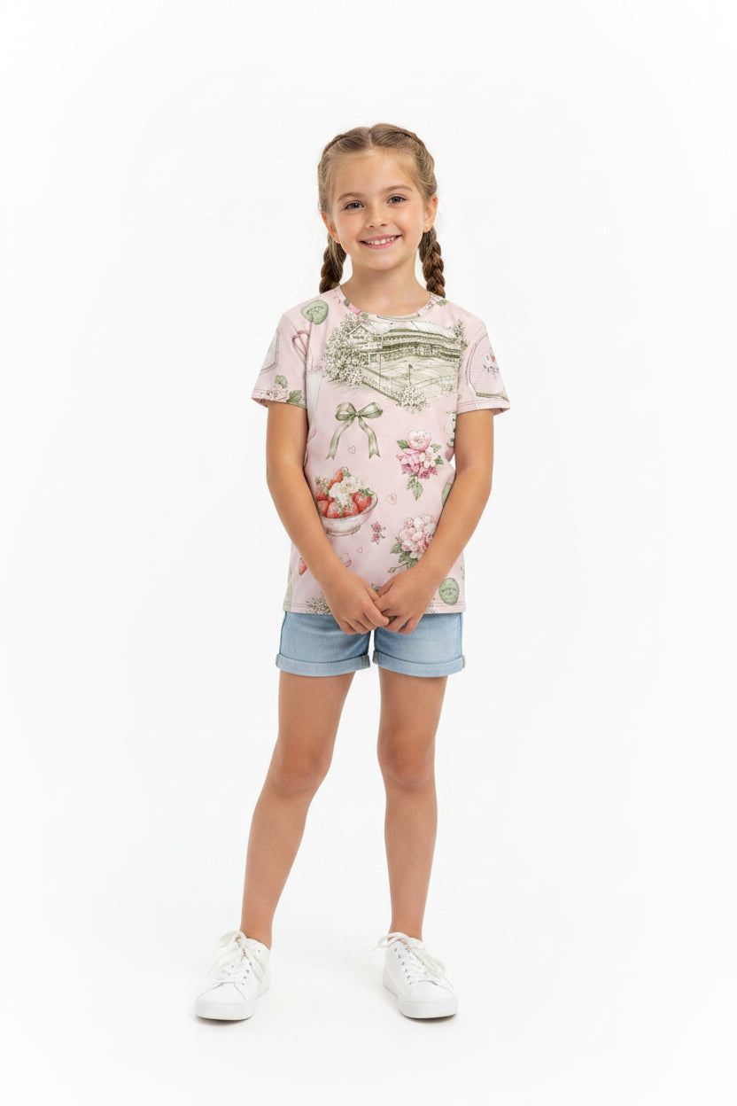 Girls Simple T-Shirt