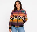 Women's Reversible Silk Bomber Jacket - Canvas in Motion