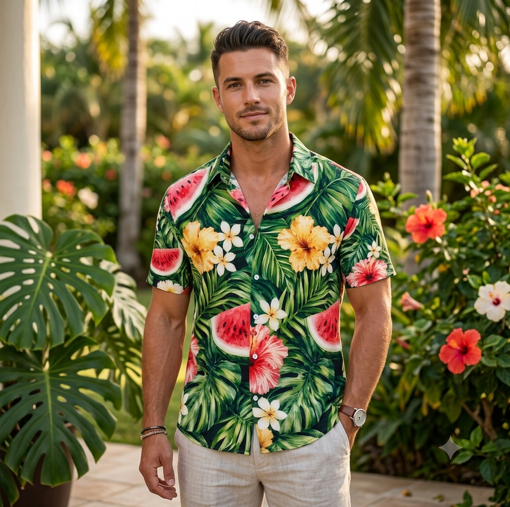 Watermelon Short Sleeve Shirt