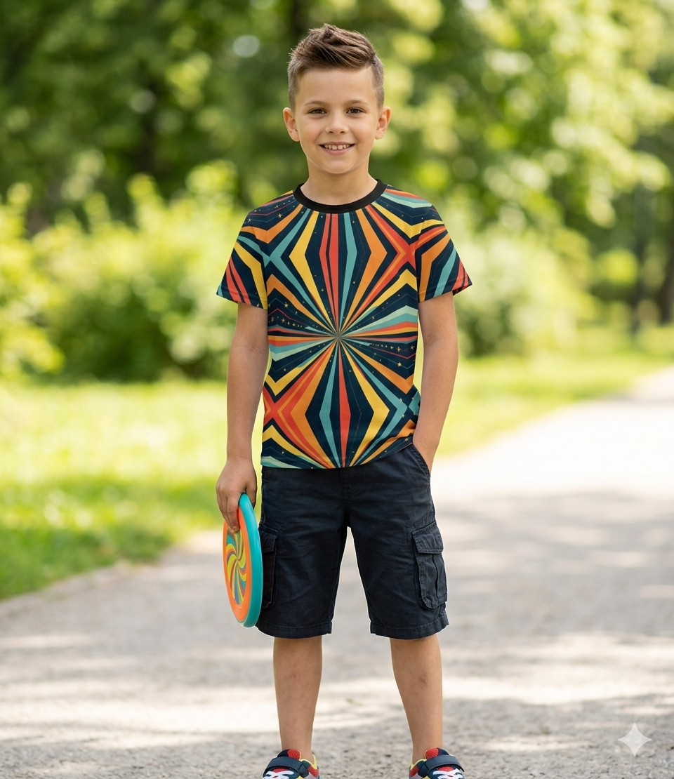 Cosmic Starburst Boys T-Shirt