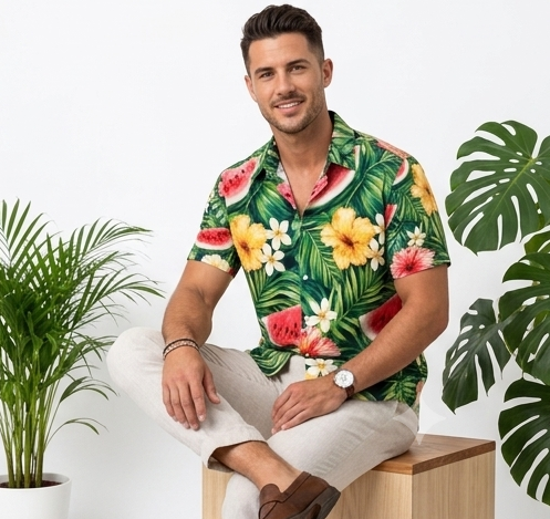 Watermelon Short Sleeve Shirt