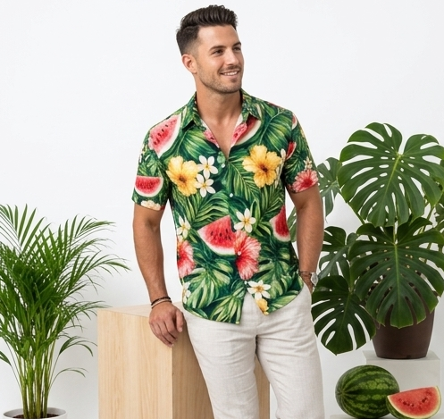Watermelon Short Sleeve Shirt