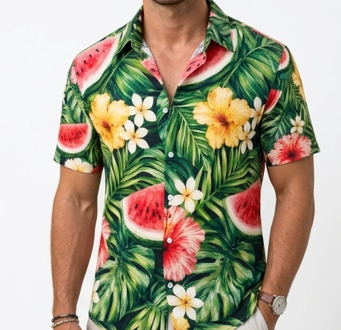 Watermelon Short Sleeve Shirt